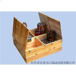 DMF004花炮木質包裝箱